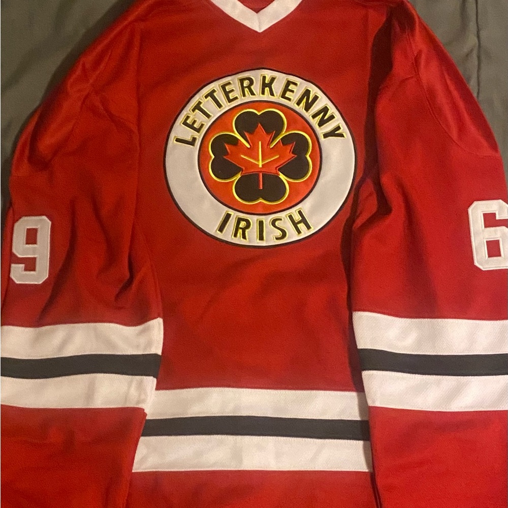 Men’s LETTERKENNY Ireland #69 hockey jersey 2XL